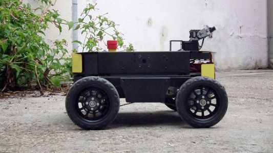 NuZoo Robotics - piattaforma robotica Geko con marker visivi