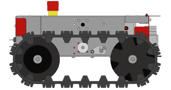 robot cingolato drawing