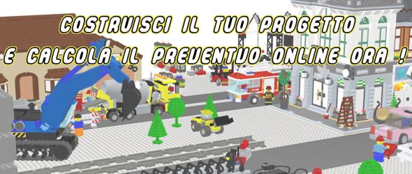 Citta LEGO 3d - preventivatore 